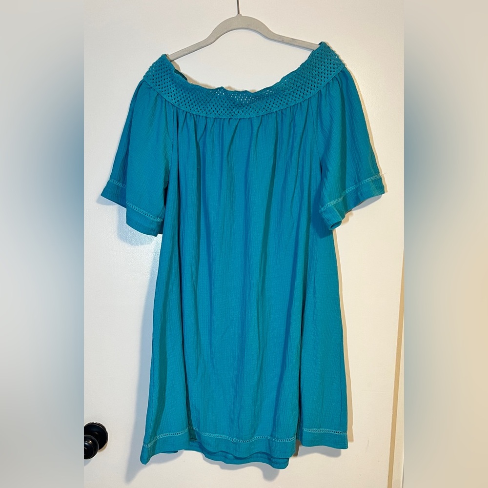 LuLaRoe Teal Short Sleeve Top/Dress